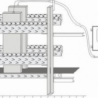 Двухпанельный металлоискатель - принципиальная схема установки